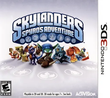 Skylanders - Spyros Adventure (USA) box cover front